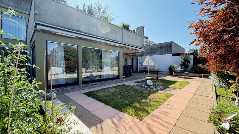 4.5-Zimmer, Terrasse, 2 Nasszellen, Garagenbox, Sauna, Fitness & Partyraum (1)