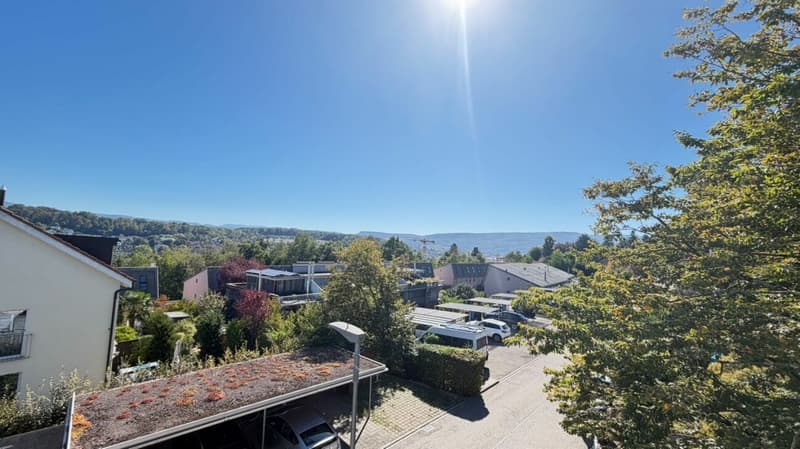 Über den Dächern von Oberwil - Maisonette mit Weitsicht, Eckbalkon und Dachterrasse (14)