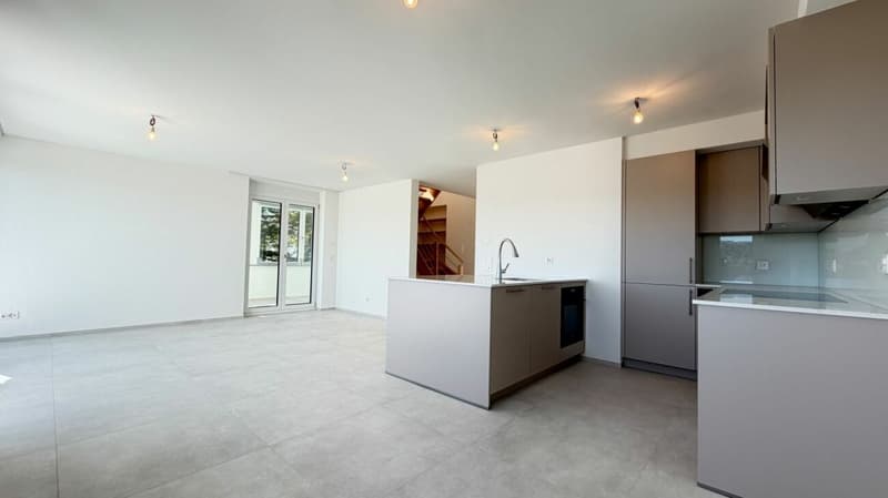 Über den Dächern von Oberwil - Maisonette mit Weitsicht, Eckbalkon und Dachterrasse (7)