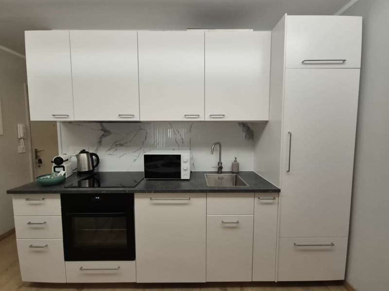 Möbliert wohnen - 1.5 Zimmer, 44 m² & Balkon (9)