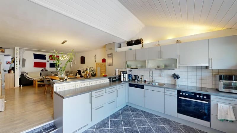 Charmant appartement avec terrasse à Bennwil (13)