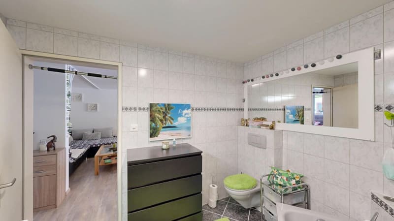 Charmant appartement avec terrasse à Bennwil (18)