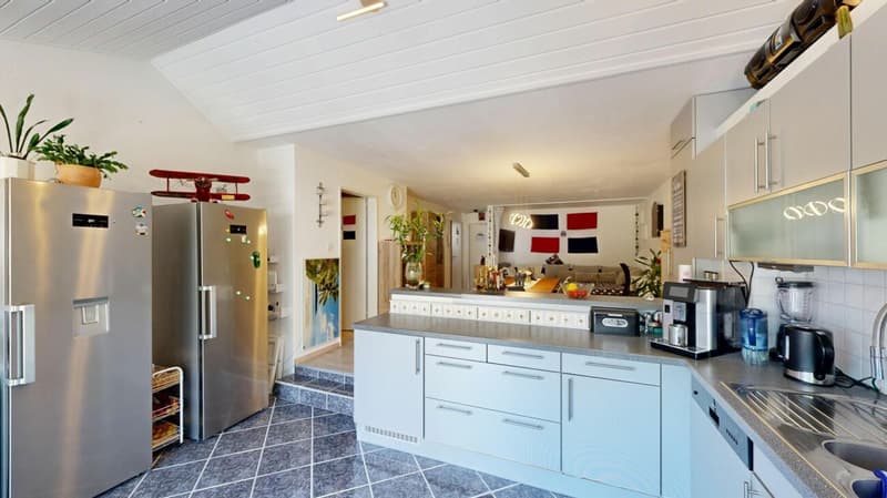 Charmant appartement avec terrasse à Bennwil (14)
