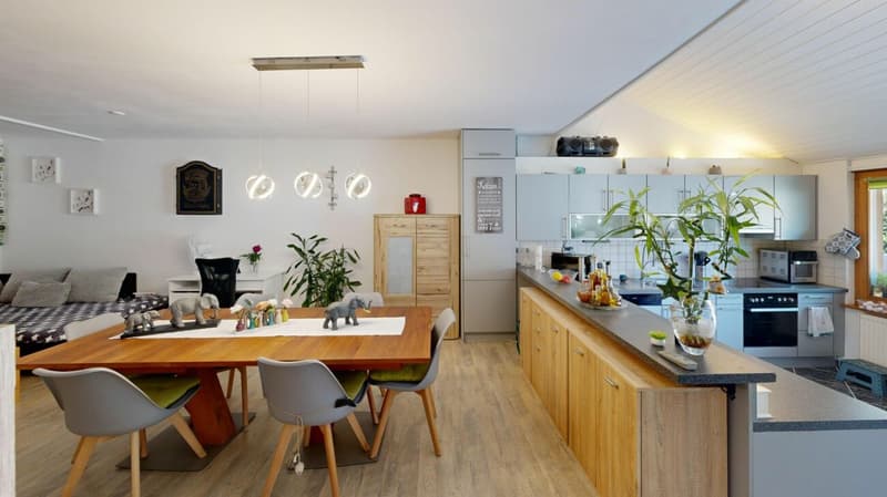 Charmant appartement avec terrasse à Bennwil (11)