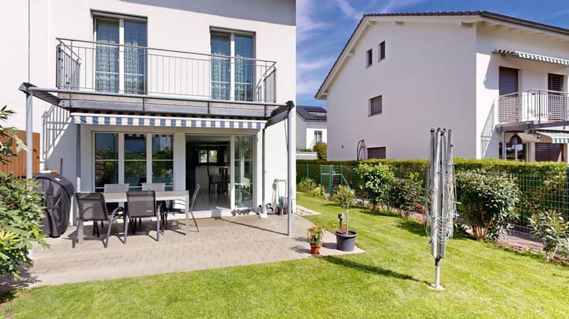 Felicità abitativa a Buchs ZH - Casa a schiera con giardino da innamorarsi (4)