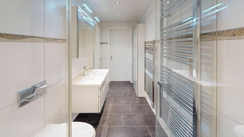 Aussergewöhnliche 3.5-Zimmer-Wohnung mit separatem Eingang & Garage inklusive (4)