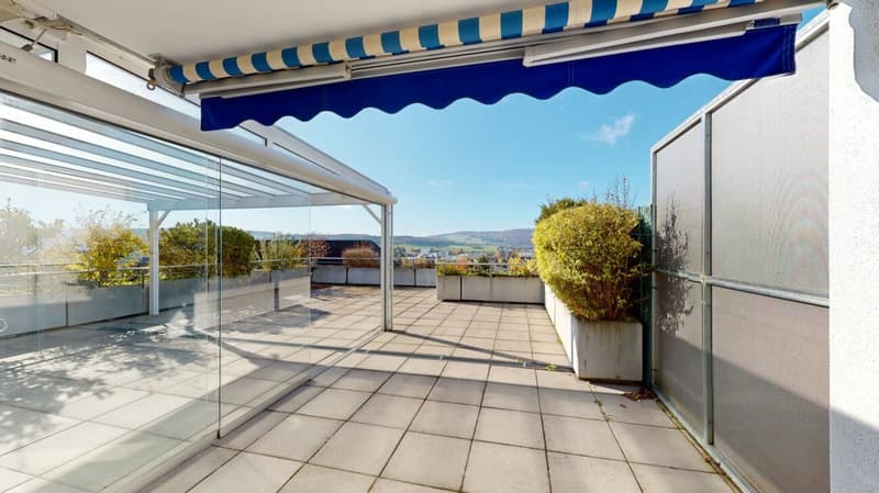 Wohnen an gehobener Lage, mit Weitsicht und grosser Terrasse (3)
