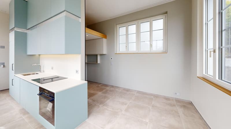 Erstvermietung: Charmantes, frisch renoviertes Tiny House mit privatem Garten in Boswil (4)