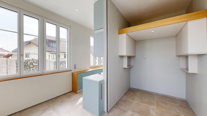 Erstvermietung: Charmantes, frisch renoviertes Tiny House mit privatem Garten in Boswil (3)
