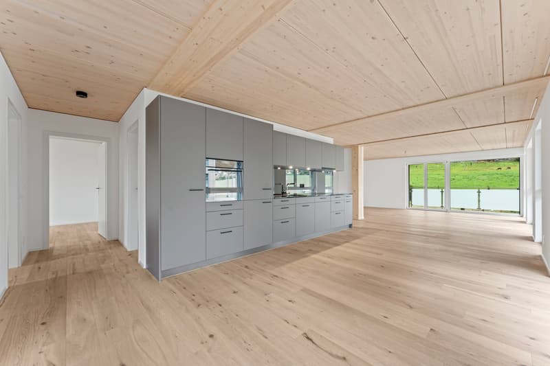 Moderne 4.5-Zimmer-Wohnung mit atemberaubendem Bergblick in Mühlethurnen (3)