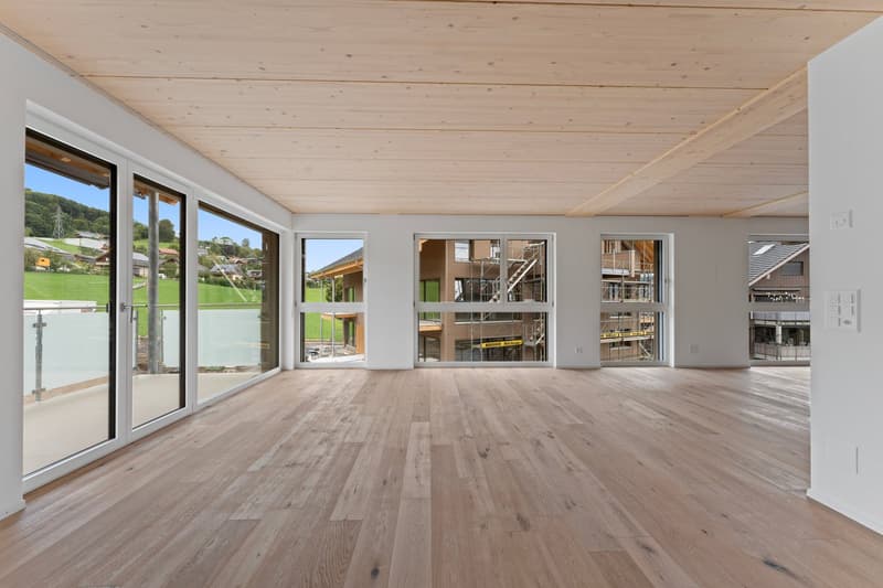 Moderne 4.5-Zimmer-Wohnung mit atemberaubendem Bergblick in Mühlethurnen (8)