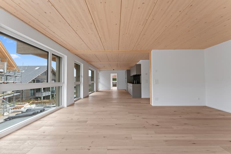 Moderne 4.5-Zimmer-Wohnung mit atemberaubendem Bergblick in Mühlethurnen (6)