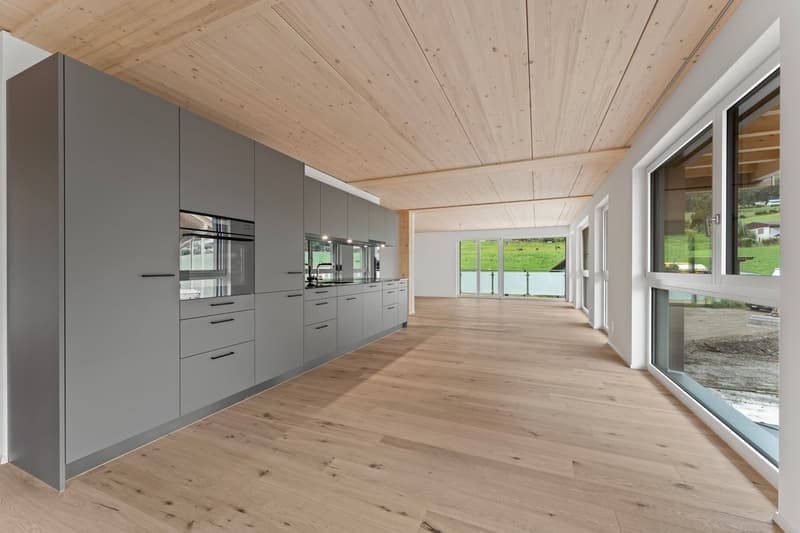 Moderne 4.5-Zimmer-Wohnung mit atemberaubendem Bergblick in Mühlethurnen (4)