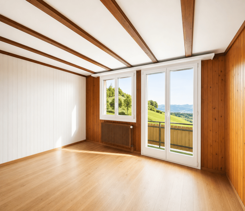 Ländliche 4-Zimmerwohnung mit traumhafter Aussicht (6)