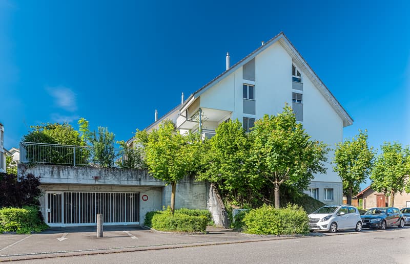 Aussenansicht Einstellhalle