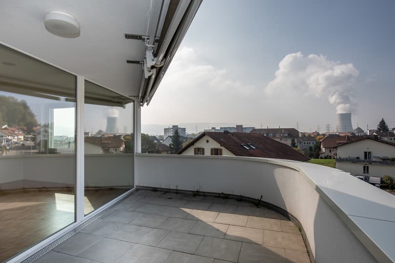 Balkon mit Aussicht
