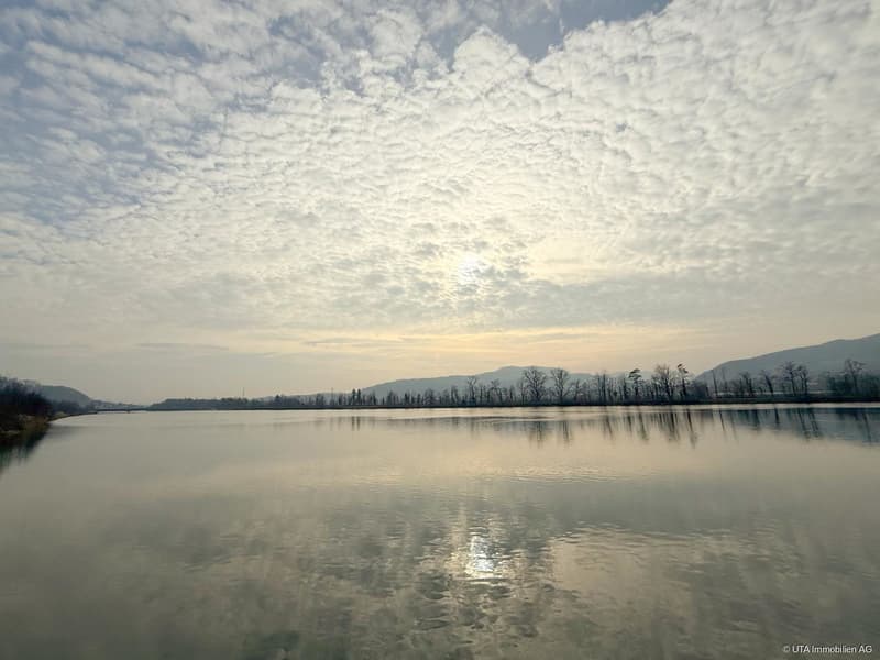 5 Gehminuten zum Fluss