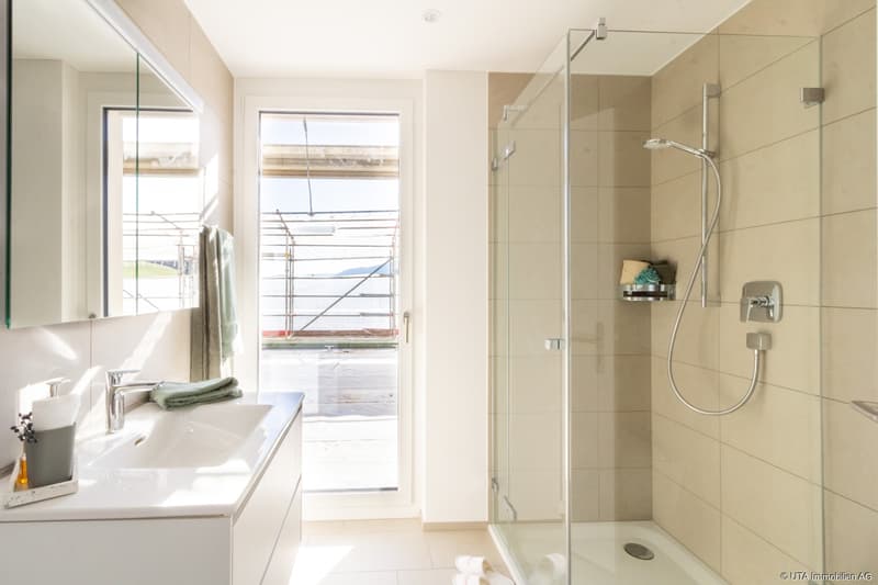 Musterwohnung Attika  - Dusche/WC