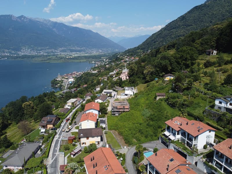 Bauland an traumhafter Lage hoch über dem Lago Maggiore (2)