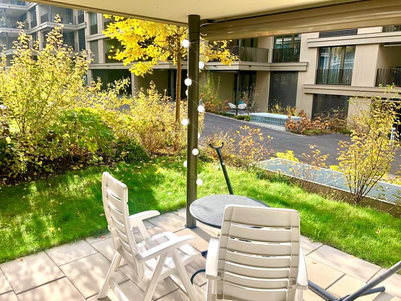 3½-Zimmer-Erdgeschosswohnung mit zwei Terrassen und Gartenflächen in Lenzburg (11)
