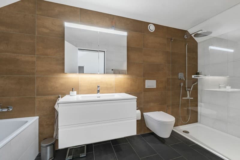 Appartement-maisonnette élégant et de haute qualité avec grande galerie, balcon et ambiance de vie calme (10)