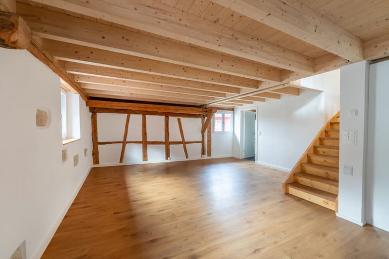 Charmante Maisonette-Wohnung in umgebauter Scheune (2)