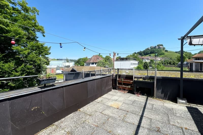 Zentral gelegene Wohnung mit Dachterrasse und Schlossblick (1)