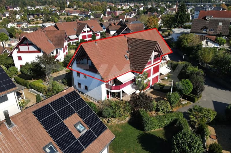 Charmante Dachwohnung mit Schlossblick (1)