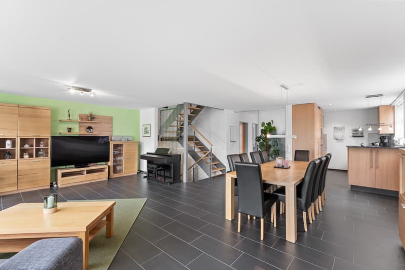 Ess- und Wohnzimmer
