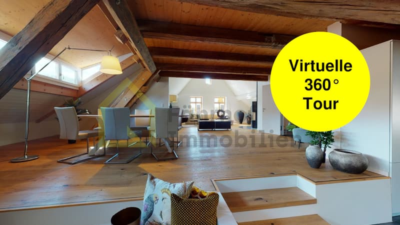217 m2 grandiose LOFT - Wohnung Option... Einbau eines Dachbalkons!