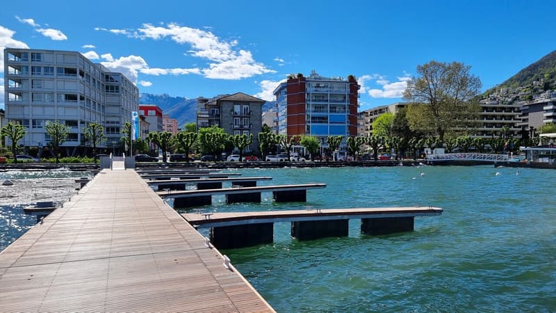 Direttamente sul lago - Appartamento di 1.5 locali con balconi e lift (7)