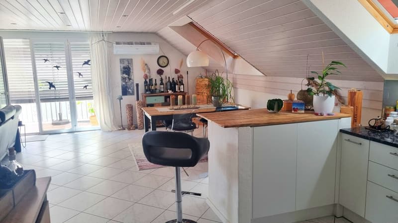 Moderne, heimelige Dachwohnung an zentraler Lage (6)