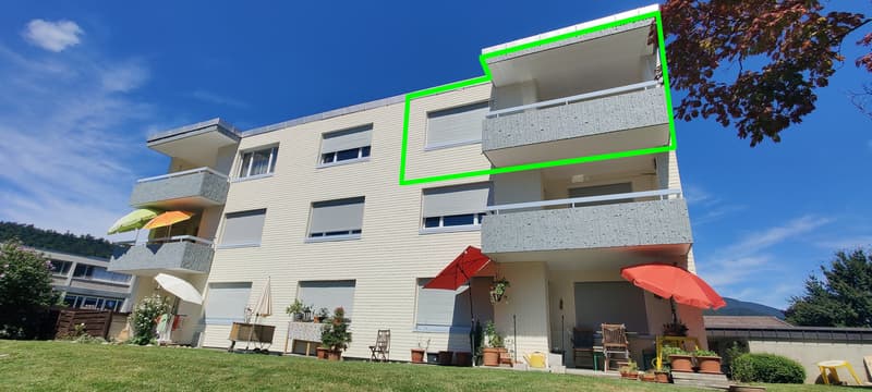 Ruhige 4.5-Zimmerwohnung mit Balkon (1)