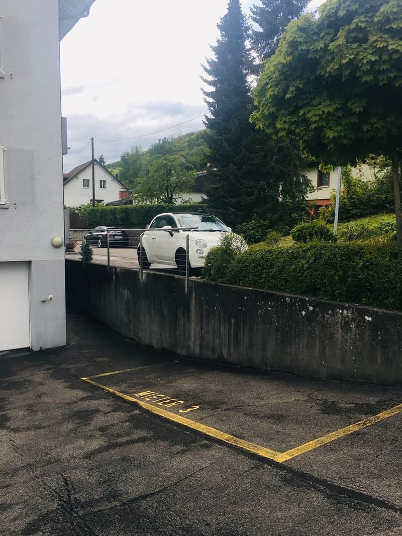 Ansicht Parkplatz