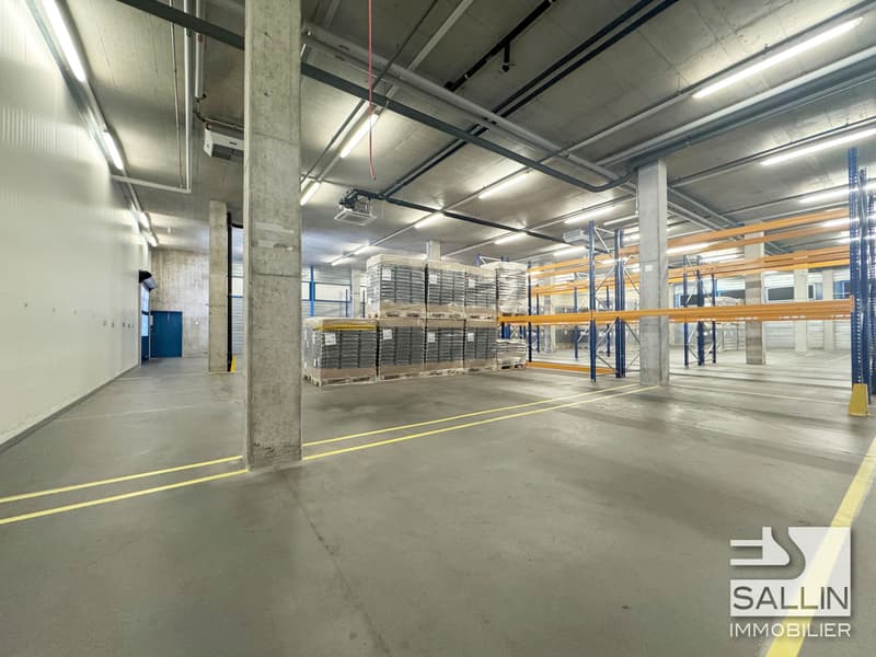 Entrepôt/Halle d'env. 763 m², quai de chargement avec rampe élévatrice (2)