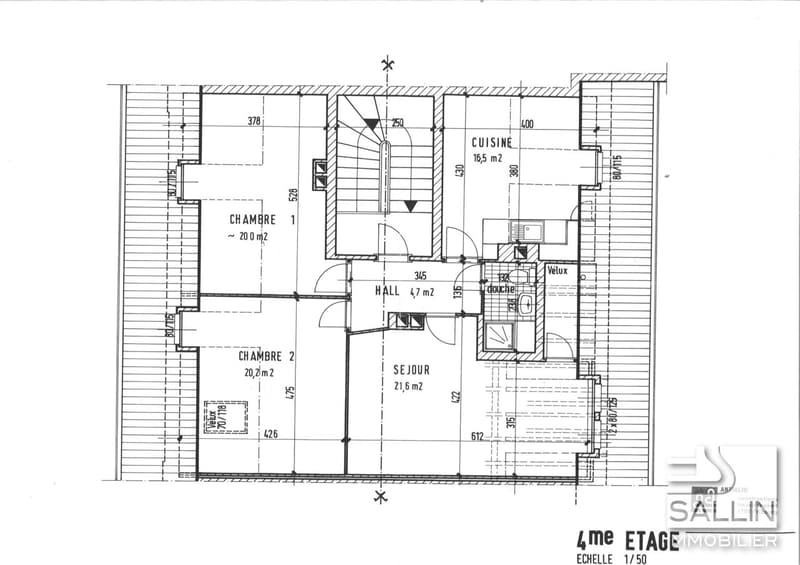 APPARTEMENT  DE 3½ PIECES  PROCHE DE TOUTES COMMODITES (8)