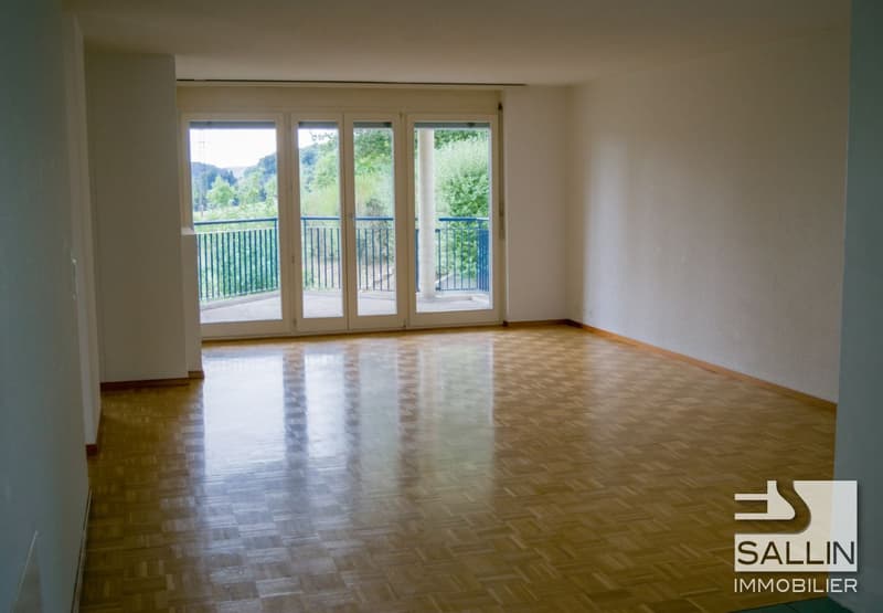 APPARTEMENT DE 4½ PIECES AVEC TERRASSE QUARTIER FAMILIAL DES DAILLES (6)