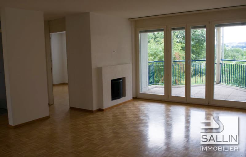 APPARTEMENT DE 4½ PIECES AVEC TERRASSE QUARTIER FAMILIAL DES DAILLES (3)
