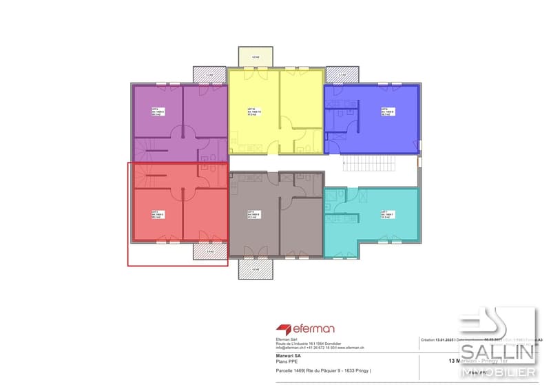 Appartement rénové de 3½ pièces en duplex, env. 90 m², avec 2 pl. ext. (10)