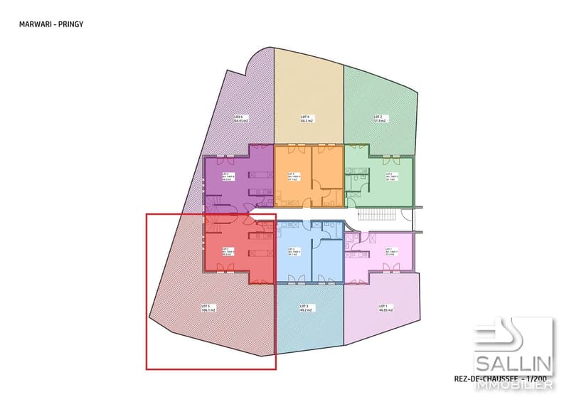 Appartement rénové de 3½ pièces en duplex, env. 90 m², avec 2 pl. ext. (11)