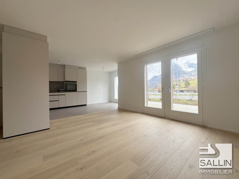 Appartement rénové de 3½ pièces en duplex, env. 90 m², avec 2 pl. ext. (2)
