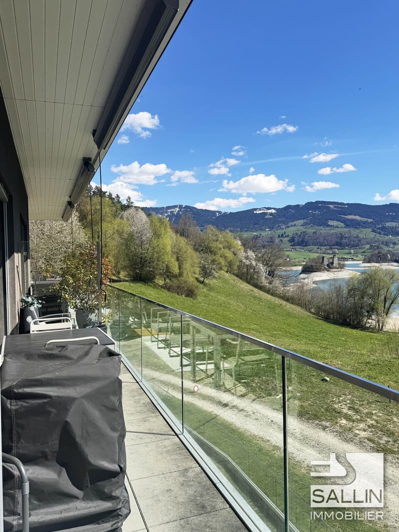 Bel appartement 3½ pièces avec vue imprenable sur le lac de la Gruyère (4)