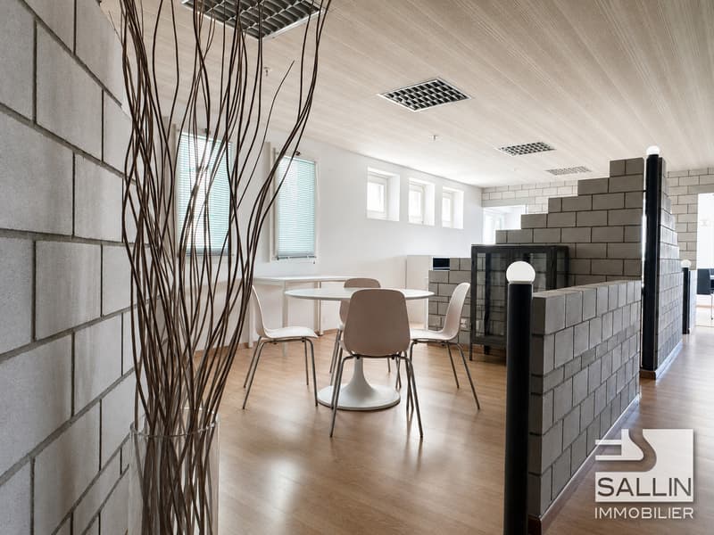 Lumineuse surface administrative open space d'env. 140 m² (2)