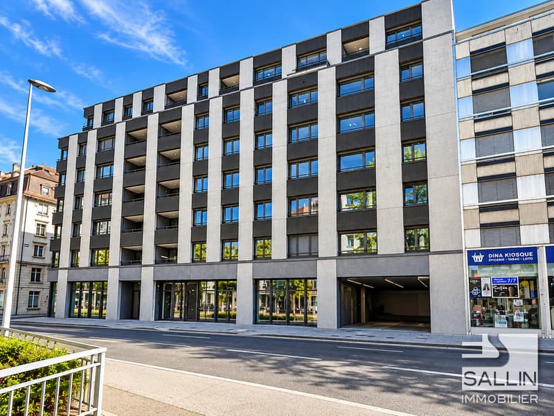Appartement neuf de 3½ pièces, avec parking, au centre ville (1)