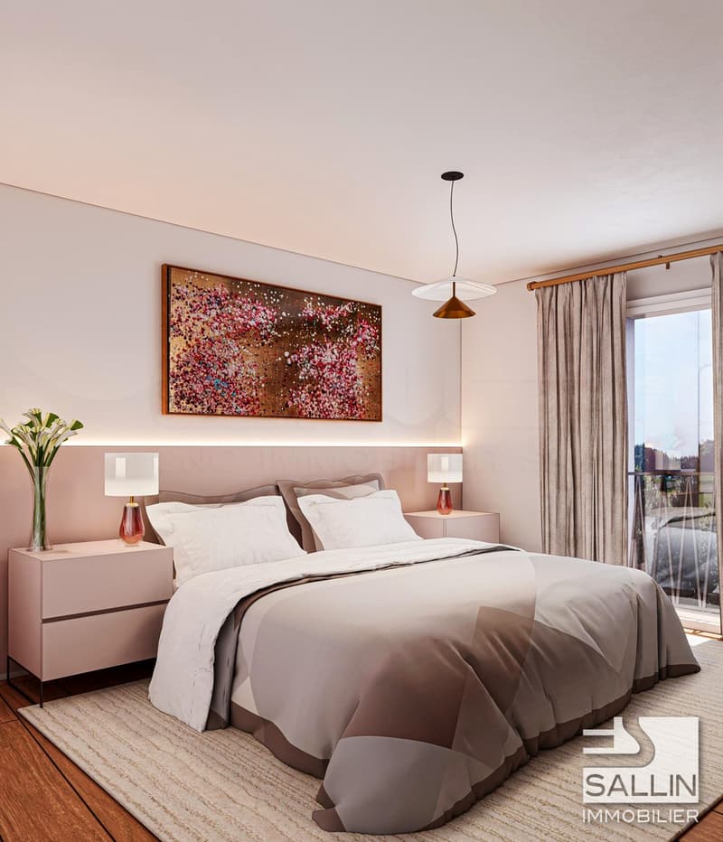 Appartement neuf de 4½ pièces au  1er étage avec place intérieure (3)