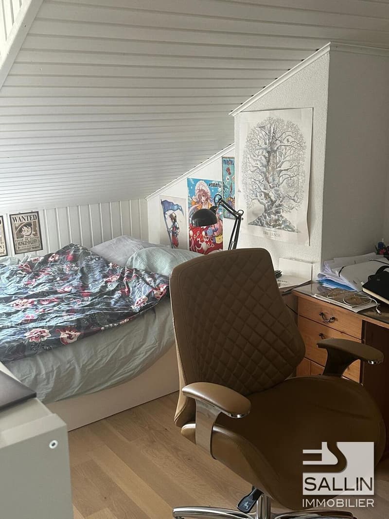 APPARTEMENT DUPLEX RENOVE DE 3½ PIECES A L'ENTREE DE LA BASSE VILLE (10)