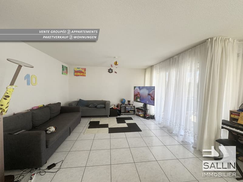 5½ pces au 3ème étage