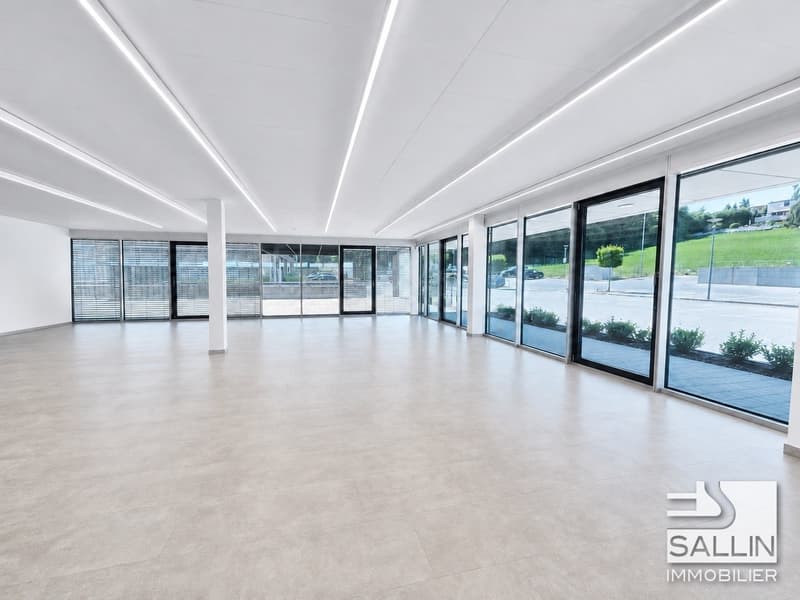 Surfaces admin. récentes de 55 à 340 m² situées au rez & 1er étage (2)