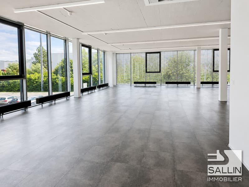 Surfaces admin. récentes de 55 à 340 m² situées au rez & 1er étage (3)