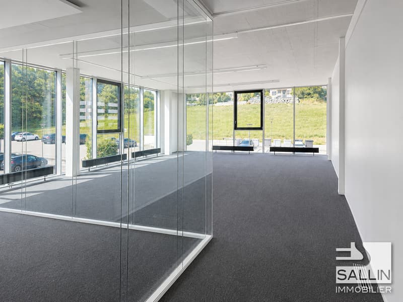 Surfaces admin. récentes de 55 à 340 m² situées au rez & 1er étage (6)